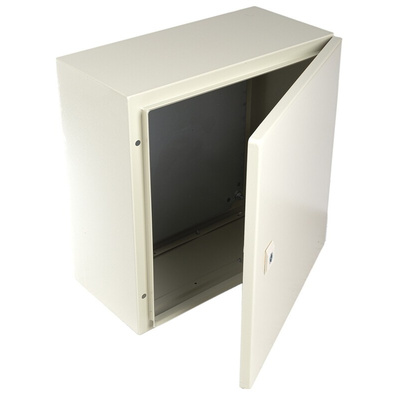 RS PRO Steel Wall Box, IP66, 400 mm x 400 mm x 210mm