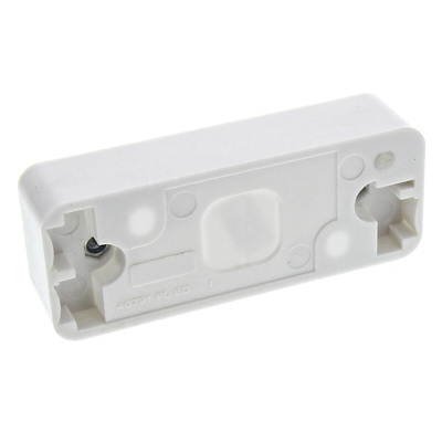 MK Electric PVC Back Box, 1 Gangs, 87 x 33 x 16mm