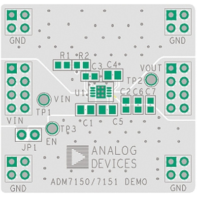Analog Devices ADM7151CP-02-EVALZ Linear Regulator for ADM7151