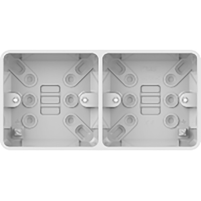 Schneider Electric Lisse Back Box, 2 Gangs