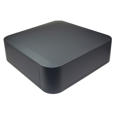 Takachi Electric Industrial PF Series Grey ABS Desktop Enclosure, 200 x 200 x 60mm