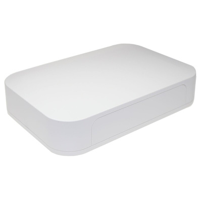 Takachi Electric Industrial PF Series White ABS Desktop Enclosure, 200 x 135 x 40mm