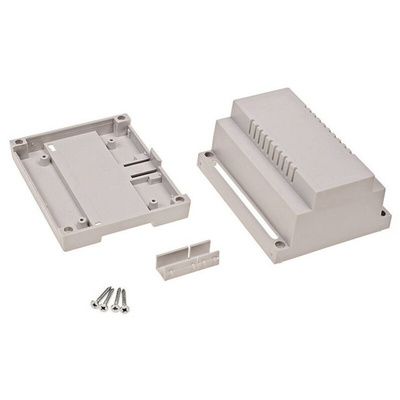 RS PRO Modular Enclosure Enclosure Type, 107.0 x 89.0 x 65.6mm, ABS DIN Rail Enclosure