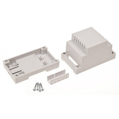 RS PRO Modular Enclosure Enclosure Type, 53.4 x 89.4 x 65.2mm, ABS DIN Rail Enclosure