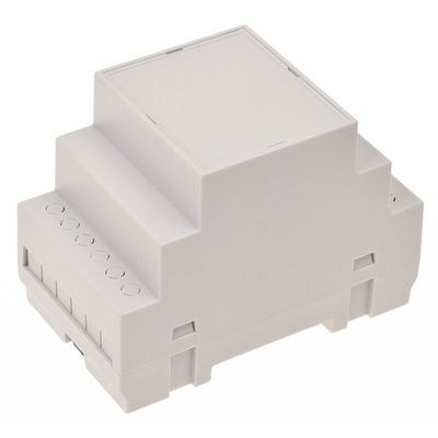 RS PRO Modular Enclosure Enclosure Type, 52.5 x 90.0 x 65.0mm, ABS DIN Rail Enclosure