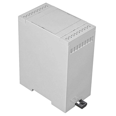 RS PRO Open Top Enclosure Type, 90 x 53 x 114mm, Polycarbonate DIN Rail Enclosure Kit