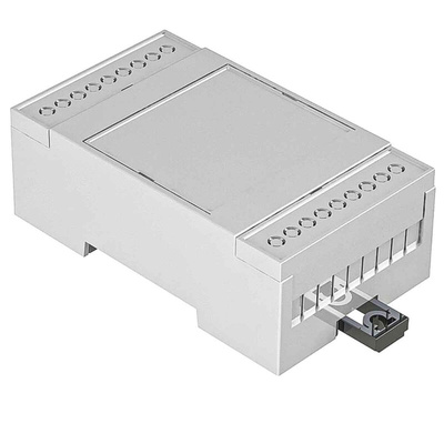 RS PRO Open Top Enclosure Type, 90 x 53 x 31.9mm, Polycarbonate DIN Rail Enclosure Kit