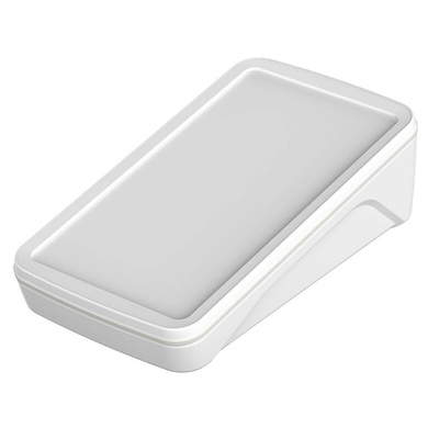Bopla BoPad Series White ABS Desktop Enclosure, Sloped Front, 165 x 90 x 47.5mm