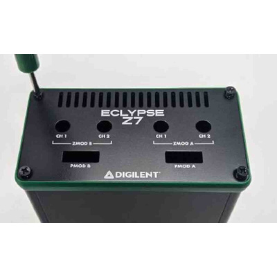 Digilent Enclosure for Eclypse Z7, Black, Green