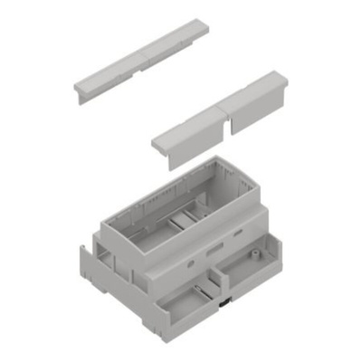 RS PRO Modular Enclosure Enclosure Type, 107 x 90 x 65.2mm, ABS DIN Rail Enclosure