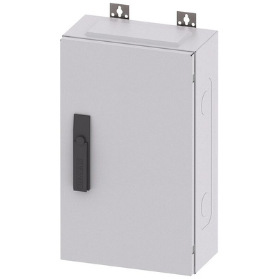 Siemens Cabinet Enclosure Type ALPHA 160 Series , 300 x 500mm, Steel DIN Rail Enclosure