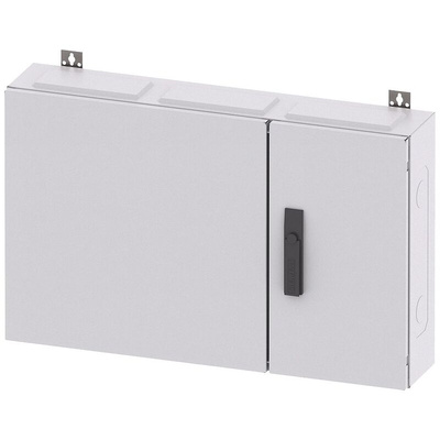 Siemens Cabinet Enclosure Type ALPHA 160 Series , 800 x 500mm, Steel DIN Rail Enclosure