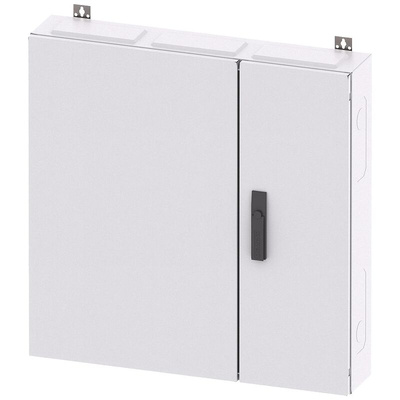 Siemens Cabinet Enclosure Type ALPHA 160 Series , 800 x 800mm, Steel DIN Rail Enclosure