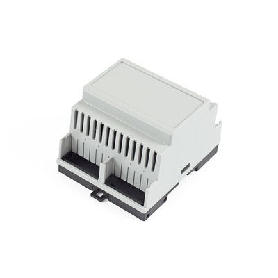 Hammond DIN Rail Enclosure Enclosure Type 1597 Series , 90 x 69 x 58mm, Polycarbonate DIN Rail Enclosure