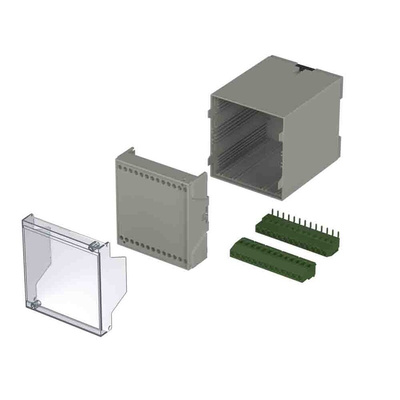 Bopla DIN Rail Enclosure Enclosure Type, 109.5 x 75 x 70mm, ABS DIN Rail Enclosure