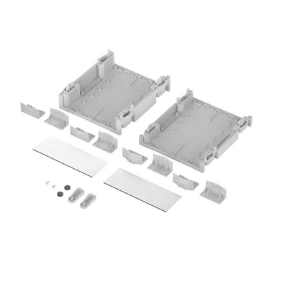 Bopla Light Grey ABS Desktop Enclosure, 174 x?196.9 x?65.2mm