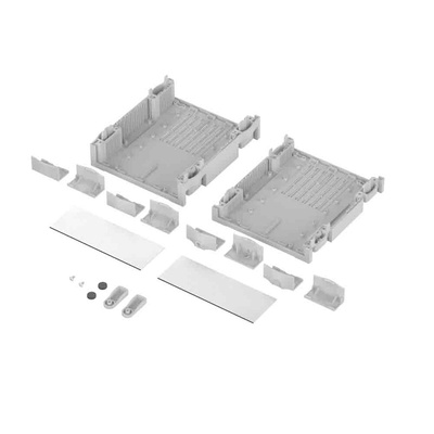 Bopla Light Grey ABS Desktop Enclosure, 174 x?196.9 x?65.2mm