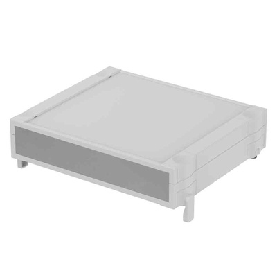 Bopla Light Grey ABS Desktop Enclosure, 307.35 x?256.9 x?65.2mm
