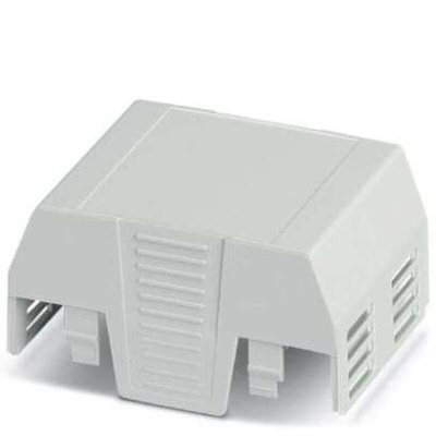 Phoenix Contact DIN Rail Housing Upper Part Enclosure Type EH Series , ABS, Polycarbonate Electronic Housing