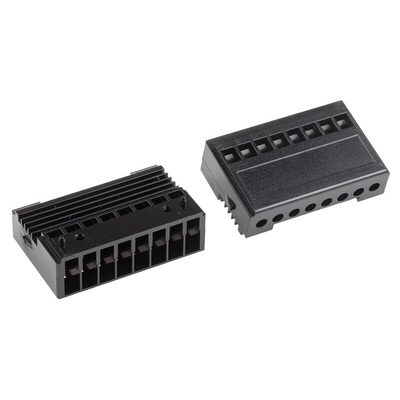 RS PRO DIN Rail Enclosure Enclosure Type, 75 x 55 x 110mm, Polycarbonate DIN Rail Enclosure