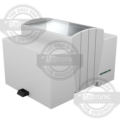 Italtronic Solid Top Enclosure Type, ABS, Polycarbonate DIN Rail Enclosure Kit