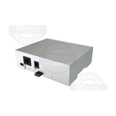 Italtronic Solid Top Enclosure Type, ABS, Polycarbonate DIN Rail Enclosure Kit