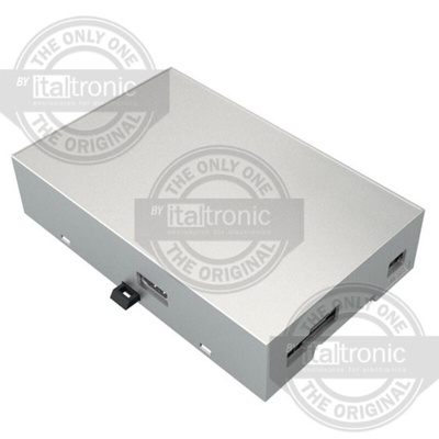 Italtronic Solid Top Enclosure Type, ABS, Polycarbonate DIN Rail Enclosure Kit