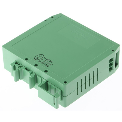 Phoenix Contact Electronic Housing Enclosure Type UEGM Series , 79 x 25 x 85.5mm, Polyamide DIN Rail Enclosure