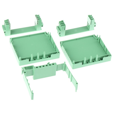 Phoenix Contact Electronic Housing Enclosure Type UEGM 40/1 Series , 79 x 40 x 85.5mm, Polyamide DIN Rail Enclosure