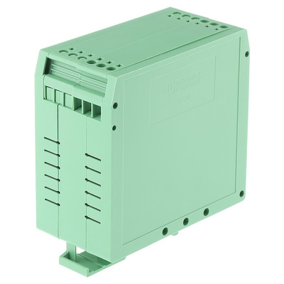 Phoenix Contact Electronic Housing Enclosure Type UEGM 40/1 Series , 79 x 40 x 85.5mm, Polyamide DIN Rail Enclosure