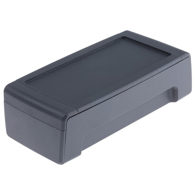 Bopla Circum Series Graphite Grey ABS Desktop Enclosure, 74.7 x 147 x 42mm