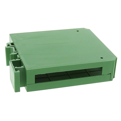 CAMDENBOSS Vertical Enclosure Type CVB Series , 22.5 x 82 x 90mm, Polycarbonate DIN Rail Enclosure