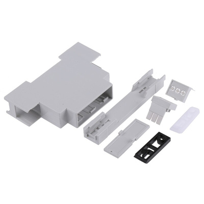 CAMDENBOSS Modular Enclosure Enclosure Type CNMB Series , 17.5 x 58 x 90mm, Polycarbonate DIN Rail Enclosure
