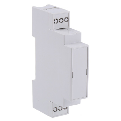 CAMDENBOSS Modular Enclosure Enclosure Type CNMB Series , 17.5 x 58 x 90mm, Polycarbonate DIN Rail Enclosure