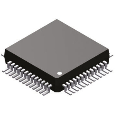Analog Devices ADUC845BSZ62-5, 8bit 8051 Microcontroller, ADuC8, 12.58MHz, 62 kB Flash, 52-Pin MQFP