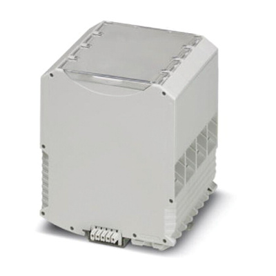 Phoenix Contact DIN Rail Enclosure Enclosure Type ME MAX 90 G U-U1 KMGY Series , 99 x 90 x 114.5mm, Polyamide