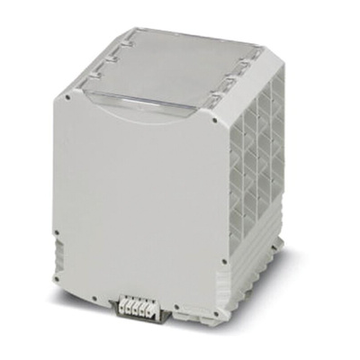 Phoenix Contact DIN Rail Enclosure Enclosure Type ME MAX 90 G 3-3 KMGY Series , 99 x 90 x 114.5mm, Polyamide Electronic