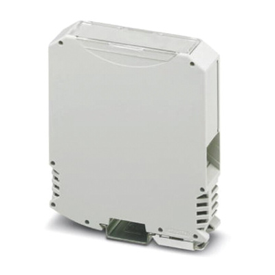 Phoenix Contact DIN Rail Enclosure Enclosure Type ME MAX 22.5 3-U1 KMGY Series , 99 x 22.5 x 114.5mm, Polyamide