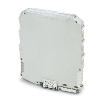 Phoenix Contact DIN Rail Enclosure Enclosure Type ME MAX 12.5 G 3-3 TBUS KMGY Series , 12.5 x 114.5mm, Polyamide