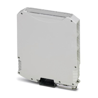 Phoenix Contact DIN Rail Enclosure Enclosure Type ME MAX 17.5 G 3-3KMGY Series , 99 x 17.5 x 114.5mm, Polyamide