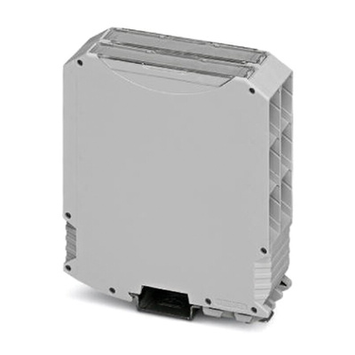 Phoenix Contact DIN Rail Enclosure Enclosure Type ME MAX 35 G 3-3KMGY Series , 99 x 35 x 114.5mm, Polyamide Electronic