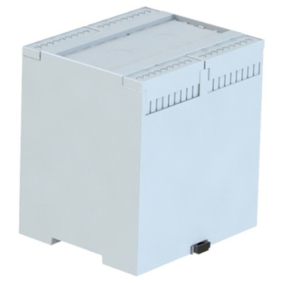 CAMDENBOSS Solid Top Enclosure Type CDIB Series , 114 x 106.2 x 90mm, Polycarbonate DIN Rail Enclosure Kit