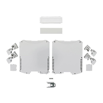 Phoenix Contact Vented Enclosure Type ME MAX 22.5 2-2 DEV-KIT KMGY Series , 99 x 22.5 x 110mm, Polyamide DIN Rail