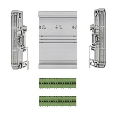Phoenix Contact DIN Rail Enclosure Enclosure Type UM-BASIC Series , 127.8 x 120 x 40mm, Polyamide, PVC DIN Rail