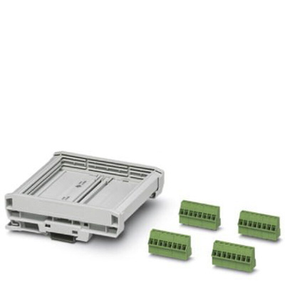 Phoenix Contact DIN Rail Enclosure Enclosure Type UM-BASIC Series , 127.8 x 120 x 40mm, Polyamide, PVC DIN Rail