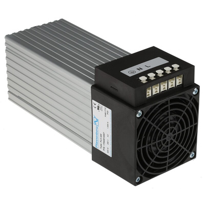 Pfannenberg Enclosure Heater, 230V ac, 400W Output, 85°C, 223.5mm x 85mm x 104mm