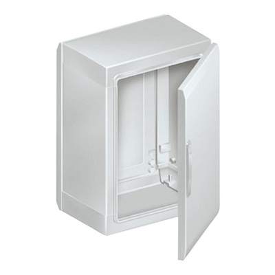 Schneider Electric Thalassa PLA Series PET Single-Door-Door Floor Standing Enclosure, Opaque Door, IP65, 500 x 500 x