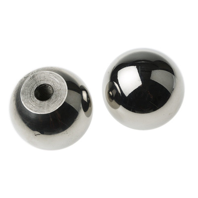 RS PRO Silver Ball Clamping Knob, M10