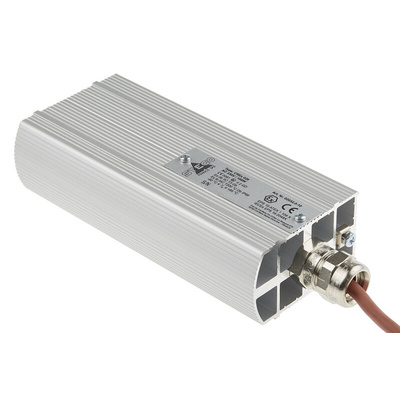 STEGO Enclosure Heater, 230V ac, 100W Output, 100W Input, +200°C, 180mm x 48mm x 80mm