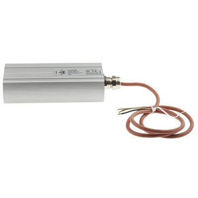 STEGO Enclosure Heater, 230V ac, 100W Output, 100W Input, +200°C, 180mm x 48mm x 80mm